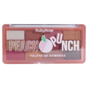 Paleta de Sombras Peach Punch Ruby Rose